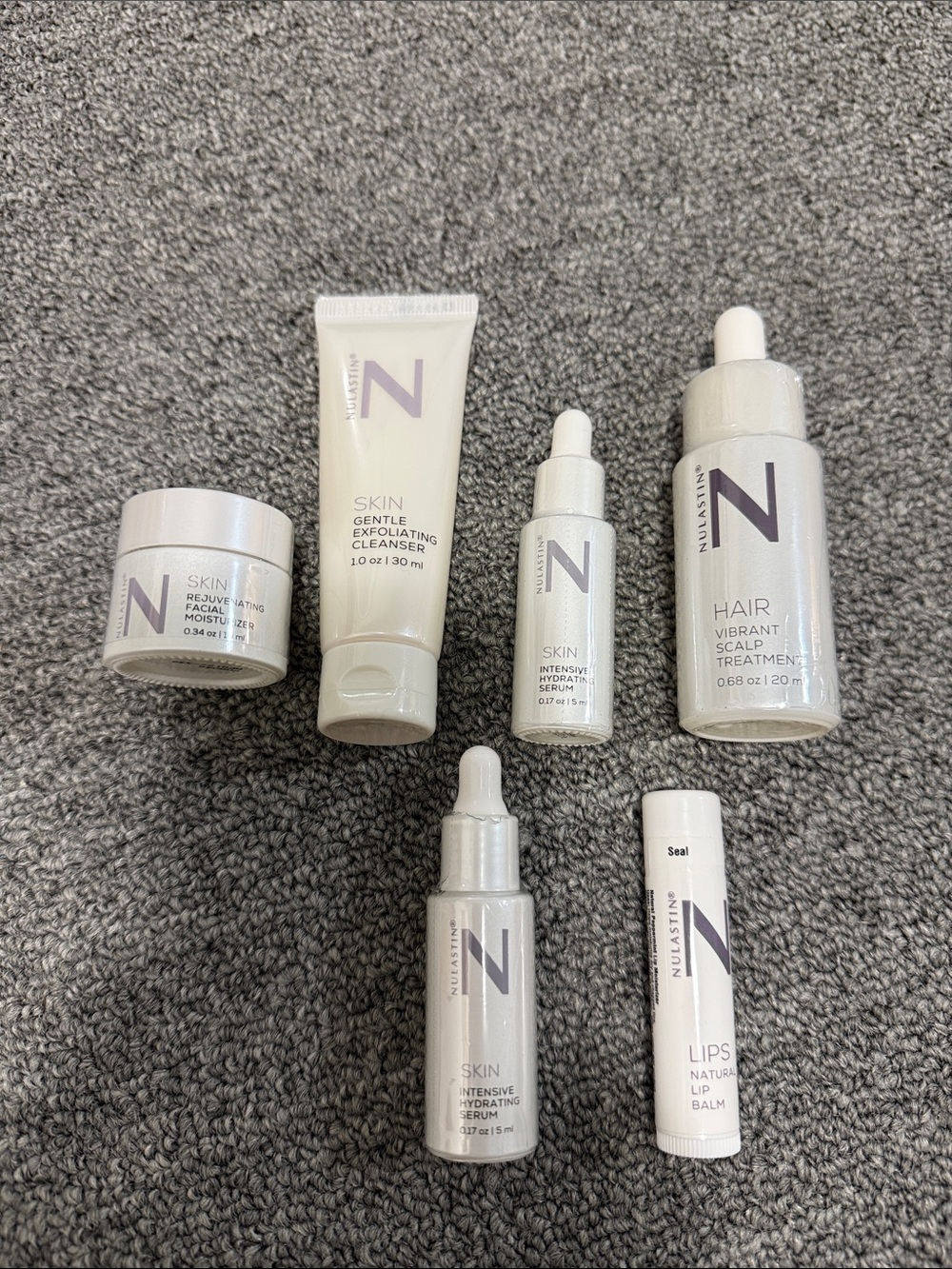 NULASTIN LUXE TRAVEL KIT Gift Set Skincare And Haircare Bundle